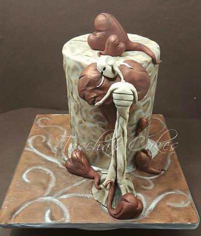 Alien Love - Cake by Tascha's Cakes