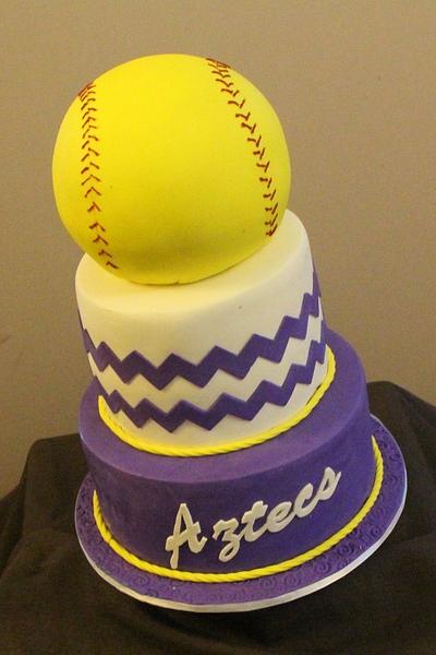 Softball cake - Cake by Yummilicious