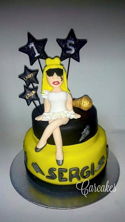Lady Gaga - Cake by Carcakes