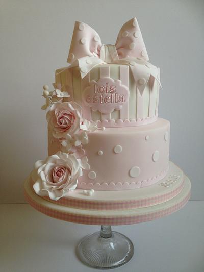 Christening cake - Cake by Carry on Cupcakes