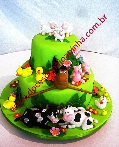 The Goofy Horse Farm Cake - Cake by Crisbreim