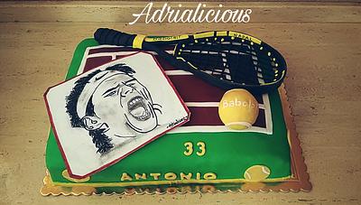 Nadal cake  - Cake by Adrialicious 
