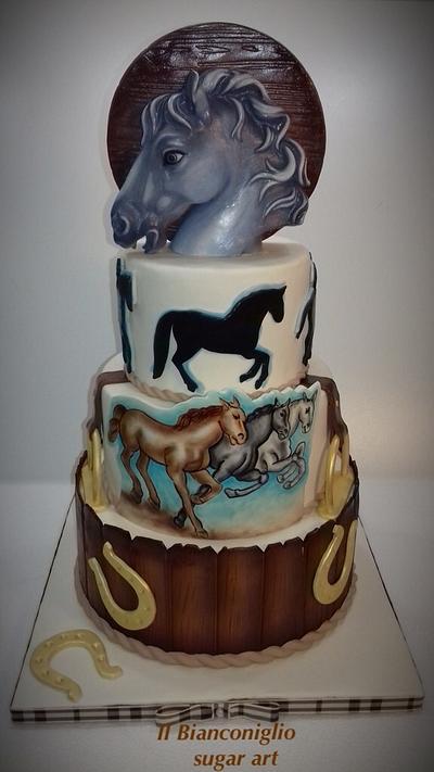 My Horse cake - Cake by Carla Poggianti Il Bianconiglio