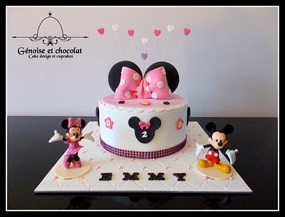 Minnie mouse cake - Cake by Génoise et chocolat