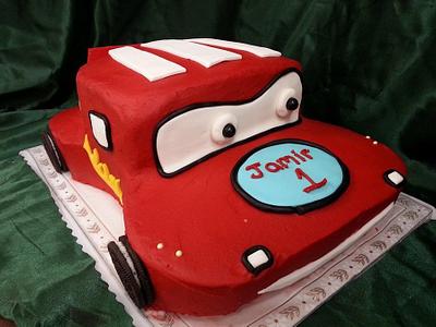 Cars - Cake by SugarItUp
