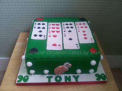 Bridge and Golf Cake - Cake by Teresa Bryant