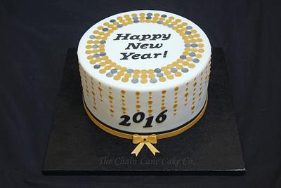 Happy New Year 2016 - Cake by The Chain Lane Cake Co.