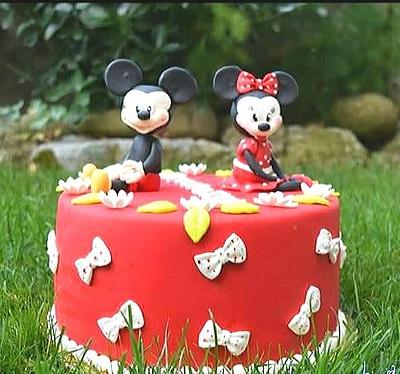 Minnie Mouse cake  - Cake by Silviq Ilieva
