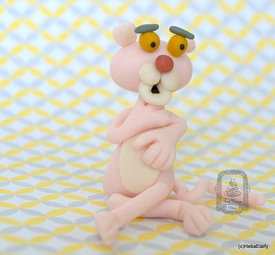 Pink Panther topper - Cake by Sweet Dreams by Heba 