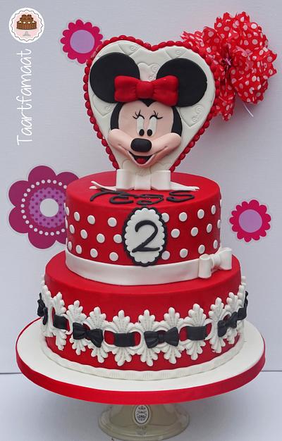 Minnie mouse birthday cake - Cake by Siep