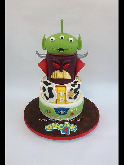 Toy Story Birthday Cake - Cake by The Crafty Kitchen - Sarah Garland
