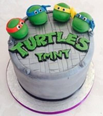Ninja Turtle Cake - Cake by Victoria's Cakes