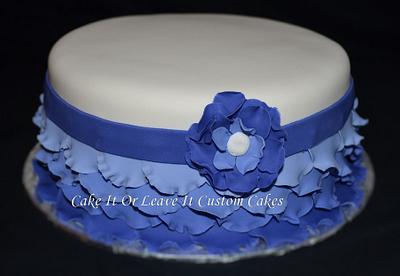 Petal cake - Cake by cakemomof5