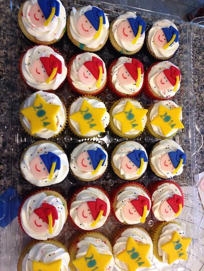 Preschool Graduation Cupcakes - Cake by BethScarlett