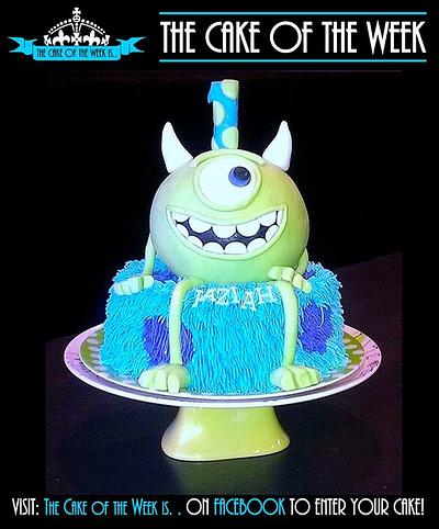 monsters inc cake - Cake by cheeky monkey cakes