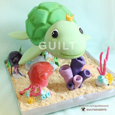 Prince Turtle - Cake by Guilt Desserts