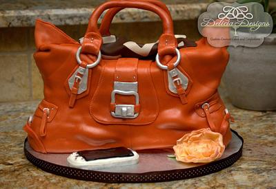 Fall Fashion Inspired Handbag - Cake by Delicia Designs