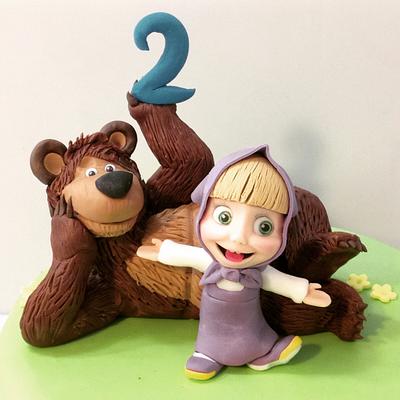 Masha and the Bear - Cake by Chicca D'Errico