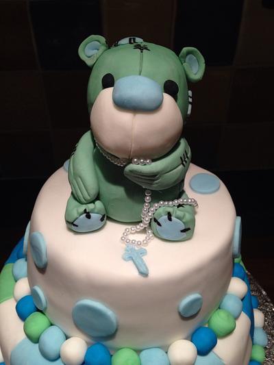 Tatty bear - Cake by Lou Lou's Cakes