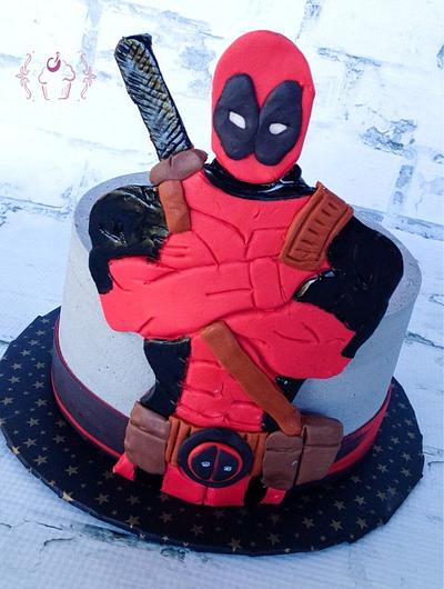 Deadpool Comics - Cake by Cups-N-Cakes 