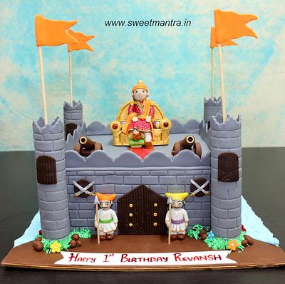 Shivaji Maharaj fort cake - Cake by Sweet Mantra Homemade Customized Cakes Pune