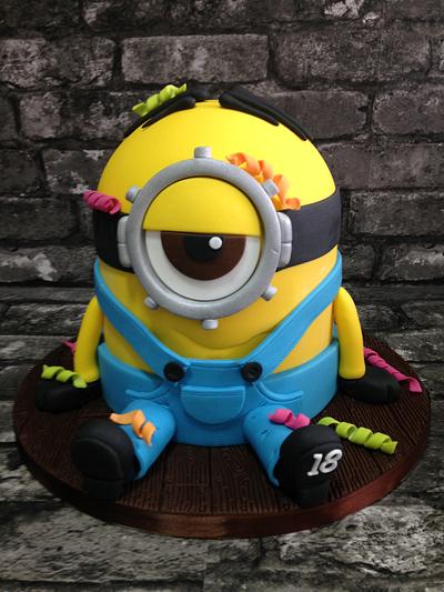 Minion Cake - Cake by calscakecreations