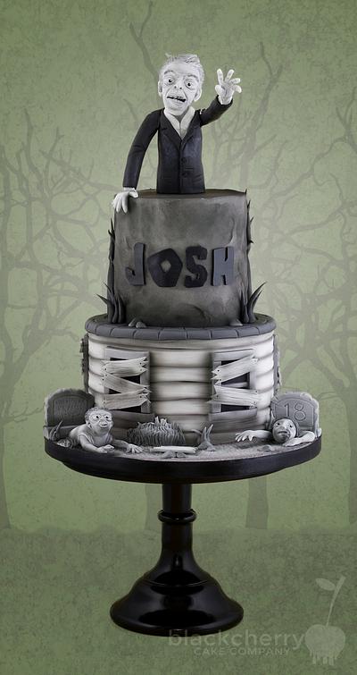 Night of the Living Dead Cake - Cake by Little Cherry
