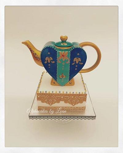 Teapot - Cake by AlphacakesbyLoan 