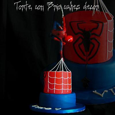 the amazing spiderman far from home homecoming birthday cake design ideas  decorating tutorial video - YouTube