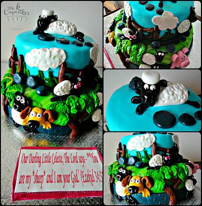 shaun the sheep - Cake by Ms.K Cupcakes