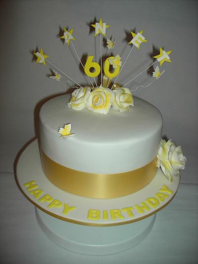 60th birthday - Cake by jacs4026