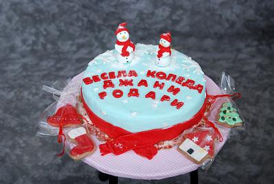 "Merry Christmas" - Cake by Delyana