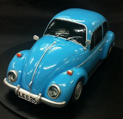 Classic VW Beetle cake  - Cake by Ritzy