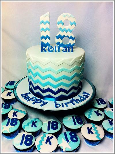 Keirans 18th - Cake by Cakesby Jools