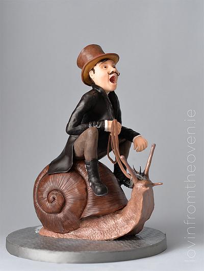 Snail Rider - Steam Cakes - A Steampunk collaboration - Cake by Lovin' From The Oven