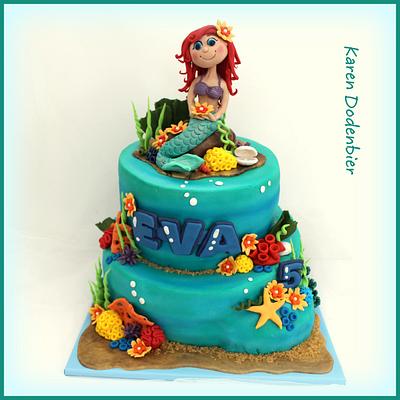 A Little Mermaid! - Cake by Karen Dodenbier