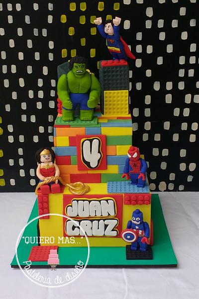 Torta Legos - Cake by Valeria