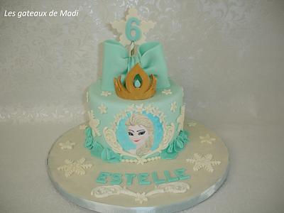 Elsa - Cake by ginaraicu