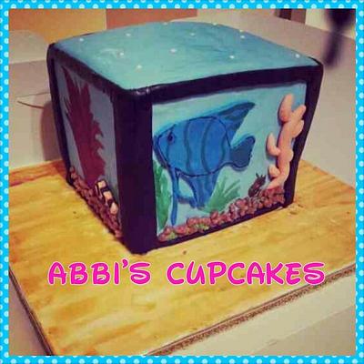 Fish Tank Cake - Cake by Abbi's Cupcakes
