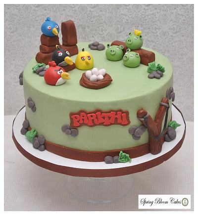 Angry birds cake - Cake by Spring Bloom Cakes