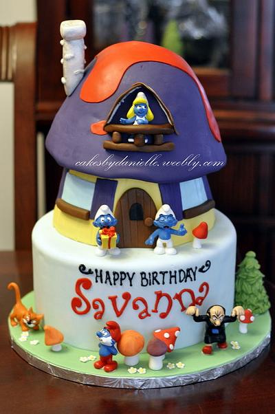 Smurfs - Cake by CBD