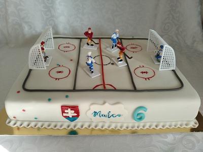 Hockey cake - Cake by Vebi cakes