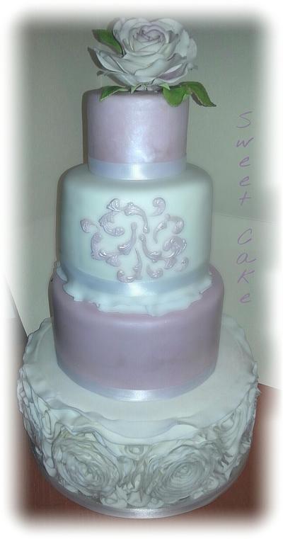 Wedding cake - Cake by sweetcakemg