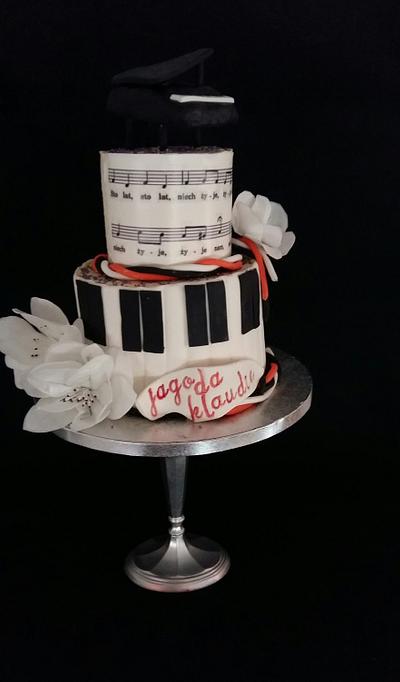 Piano  - Cake by Ewa