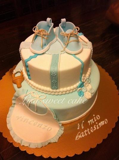 Christening  - Cake by Elisabethf