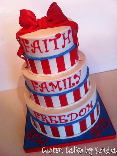 Vote Row! - Cake by Kendra
