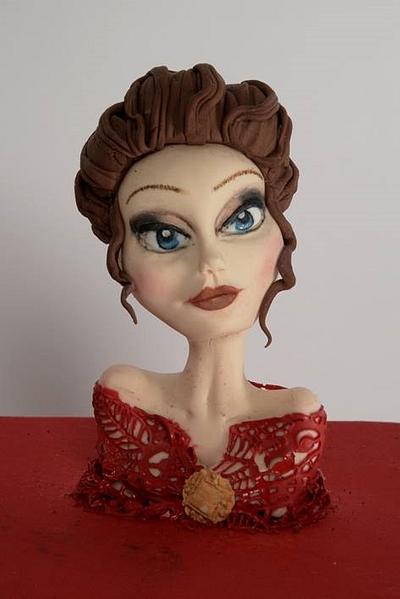 lady busto - Cake by Joanna Vlachou