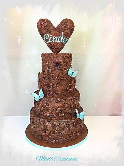 Chocolate cake by Madl Créations - Cake by Cindy Sauvage 