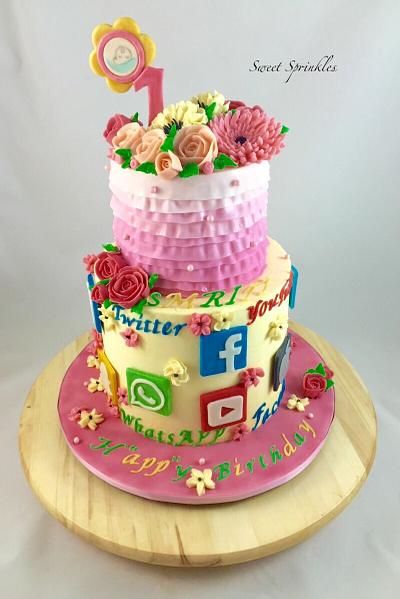 Social Network - Cake by Deepa Pathmanathan