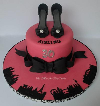 Shoes and the City - Cake by Little Cake Fairy Dublin